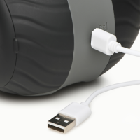 Curve Toys Vibrating and Squeezing Masturbator - 10X - Black