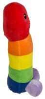 Plush Penis Rainbow Colors 30 cm