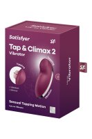 Satisfyer Tap and Climax 2 Red