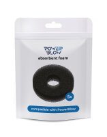 KIIROO - Powerblow Absorbent Foam 5 Pack - Black