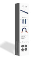 Strap-On-Me Double Dong Realistischer Dildo Lila 45 cm