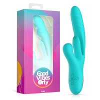 Good Vibes Only - Lisa Thrusting Rabbit Vibrator with...