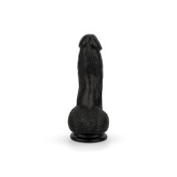 Easy Toys Dildo with balls 12 cm - Black