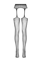 Christine Suspender pantyhose Tula - Black - One Size