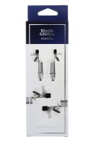 Virgite Nipple Clamps Model 25 Silver 2 Pieces