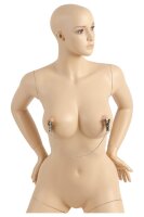 Virgite Nippelklemmen Modell 29 Silber 2 Stück