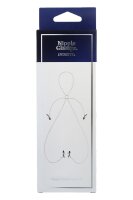 Virgite Nippelklemmen Modell 36 Silber 2 Stück