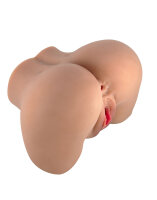Crazy Bull Mila Doppelmasturbator Beige