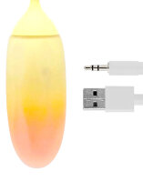 IY Vibrationsei Appgesteuert Gelb/Orange 19,5 cm