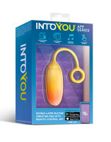 IY Vibrationsei Appgesteuert Gelb/Orange 19,5 cm