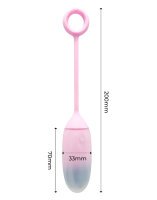 IY Vibrationsei Appgesteuert Pink/Blau 19,5 cm