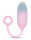 IY Vibrationsei Appgesteuert Pink/Blau 19,5 cm