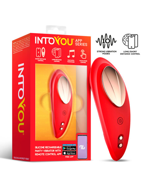 IY Panty Vibrator with App Control Red 8.4 cm