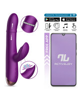 INTO YOU Sendel Rabbit Vibrator with App Control Purple 22 cm Ø 3.3 cm