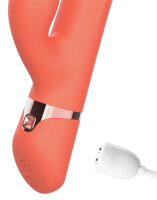 IY Mindy Rabbit Vibrator with App Control Orange 23.5 cm Ø 3.5 cm