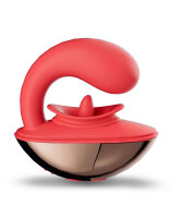 IY Rondy Clitoral Vibrator with App Control Red 8.8 cm