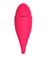 IY Bulby Vibrationsei Appgesteuert Pink 9,7 cm