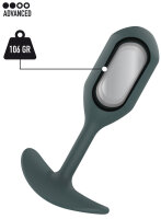 ToyJoy Buttocks The Player Weighted Plug Grey