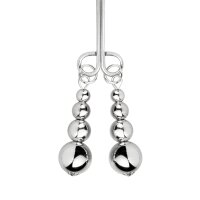Bedroom Fantasies Nipple and Clitoris Clamps - Silver