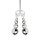 Bedroom Fantasies Nipple and Clitoris Clamps - Silver