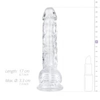Easy Toys Jelly Dildo with Balls 17 cm