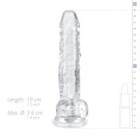 Easy Toys Jelly Dildo with Balls 20 cm