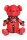 XR Brands Gimp bear red