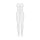 SUBBLIME Bodystocking White Fishnet Crotchless With Bows One Size