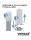 VIBEGGS - Naughty Nubs - Vibrating Masturbation Sleeve - White
