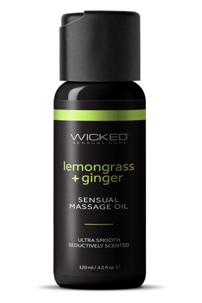 WICKED Sensual Massage Oil Lavender Rosemary 120ml