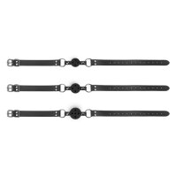 Bedroom Fantasies Set of 3 Ball Gags Black