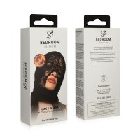 Bedroom Fantasies Lace BDSM Mask Black