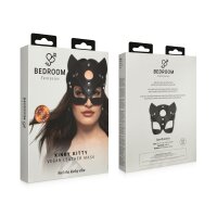 Bedroom Fantasies Kinky Kitty Mask Black