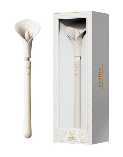 ZALO Calla Vibrating Massager Ivory White