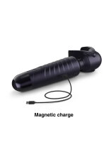 MANWAN Man.Wand EVO Recargeable Masturbator Black Plum