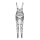 Passion BS 102 Bodystocking Black One Size