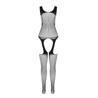 Passion BS 104 Bodystocking Black One Size