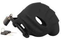 Black velvets Cock & Ball cage