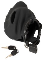 Black velvets Cock & Ball cage