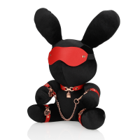 S-Line Rabbit Bondage - Velvet - Large - Black