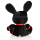S-Line Rabbit Bondage - Velvet - Large - Black