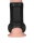 LoveToy Ridge Knights Ring Vibrating Penis And Scrotum Sleeve (Ø 2.8 cm) Black