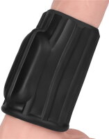 LoveToy Ridge Knights Ring Vibrating Penis Sleeve (Ø 3.7 cm) Black