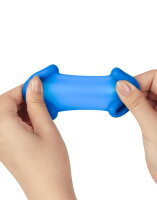 LoveToy Pinnacle Pro Tapered Squeeze Stretcher Blue