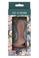 NS Novelties Lust-n-Dreams Tango Anal Plug with Vibration Brown Ø 3.3 cm