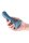 NS Novelties Lust-n-Dreams Jive Dildo mit Saugnapf Blau 16,3 cm Ø 4 cm