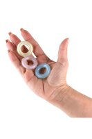 NS Novelties Fantasia Stamina 3-Piece Penis Ring Set Multicolor Ø 3.4 cm