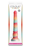 NS Novelties Colours Stacked Dildo Mehrfarbig 23 cm Ø 4,1 cm