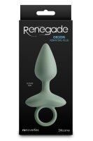 NS Novelties Renegade Orion Analplug mit Vibration Grün Ø 3,5 cm
