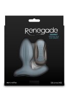 NS Novelties Renegade Summit Anal Plug with Vibration Grey Ø 3.9 cm